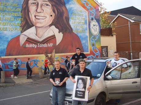 Lead SF Car seeting of from Belfast 'Were on The One Road'