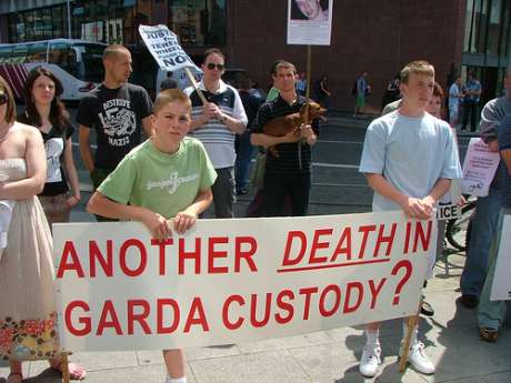 Click on image to see full-sized version Another Death in Garda Custody?