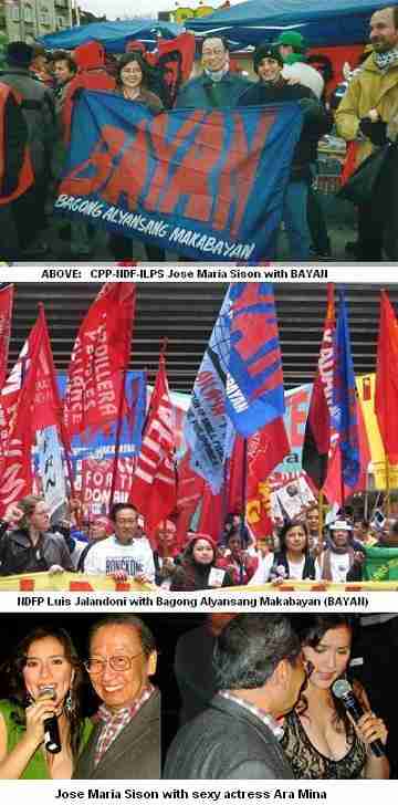 CPP-NDF Jose Maria Sison with BAYAN