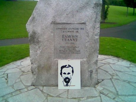 Eamonn Ceannt Memorial Stone .