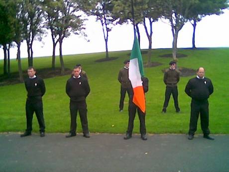 RSF Colour Party and Na Fianna Eireann .