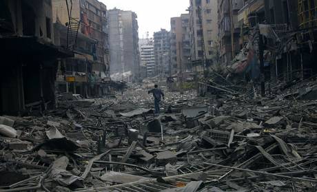 "Life in Beirut carrying on as usual" 