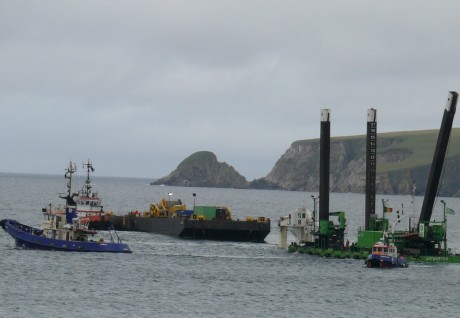 A bustle of marine activity - all of it criminal!