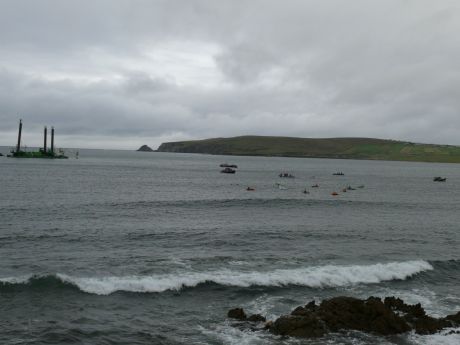 Solidarity Flotilla confronts the Shell Armada