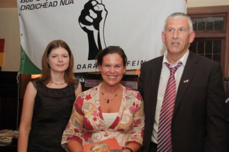 Cllr. Kathleen Funchion, Mary Lou McDonald & Sean Downey