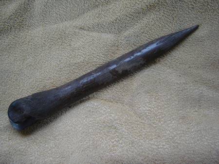 Polished bone pin from Clowanstown 1