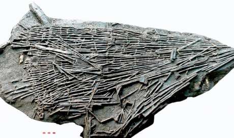 Click on image to see full-sized version NRA image of Neolithic fishing trap