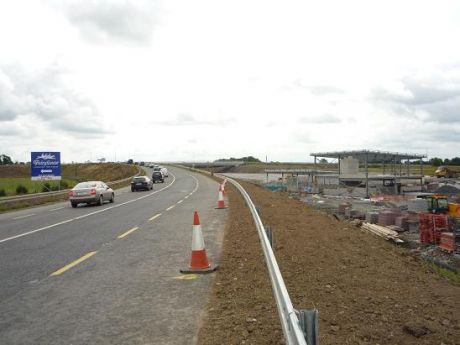 Toll Plaza going in at Dunsaughlin