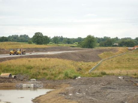 Vast amount of land cleared for Blundelstown Interchange