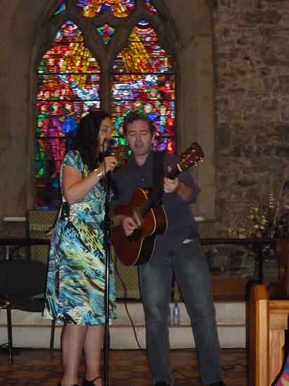 Click on image to see full-sized version Susan Mc Keown and Aidan Brennan