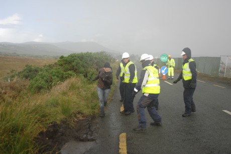 IRMS assaulting people on the public road