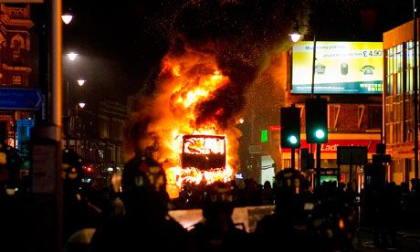 Now London IS burning...Totthenham, Brixton, Wathamstow, PalmersGreen, Enfield, Ponders, Earlsfield