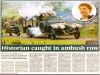 'HIstorian Caught in Ambush Row' Justine McCarthy Sunday Times 26 August 2012