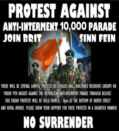 Anti Internment Rally Attacks