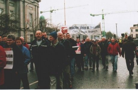 Teachers on the march