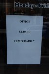 The EU closed their offices in response to the protest