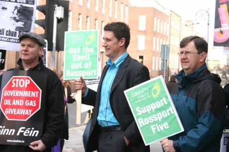 Éamon "Get the Shell out of Rossport" Ryan. What on earth do they make of him in Corrib House?