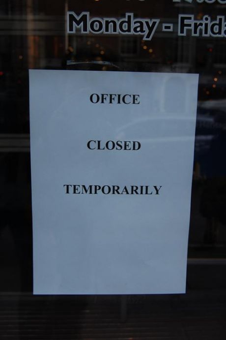 The EU closed their offices in response to the protest