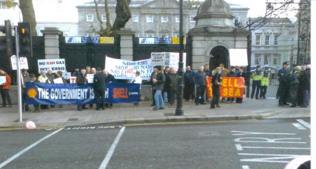 Shell to sea at Dail
