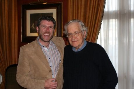 John Hurson and Prof. Noam Chomsky