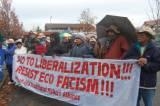 LEADERS FROM THE SOUTH PROTEST AGAINST WWF INTERNATIONAL - No to liberalization, resist eco fascism
