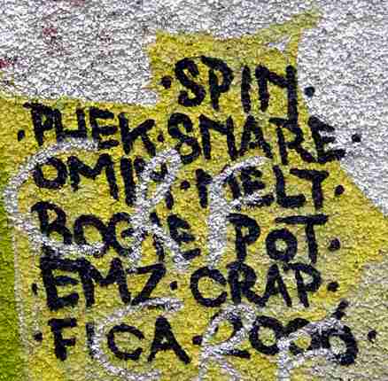 Dublin Tagging Crew  Spin-Phek-Snare-Omin-Melt-Bogie-Pot-EMZ-Crap-FICA -2006