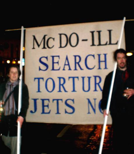 Marching To The Garda Barracks