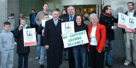 Cllr. Eric Byrne, Pat Rabbitte, Joanne Delaney and Mary Upton