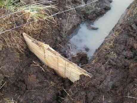 A scrap of plywood supposedly saving Carrowmore Lake