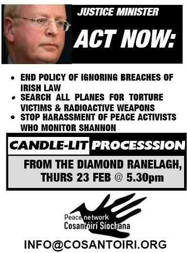 Flyer for procession