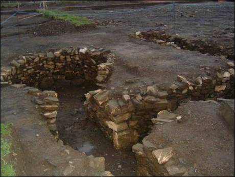 Part of souterrain at Roestown 