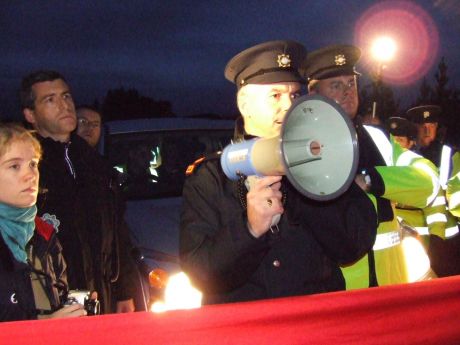 Known Thugs - Supt. Joe Gannon with Sgt Conor O'Reilly (left) and Sgt Dermot Butler MY28 (right).