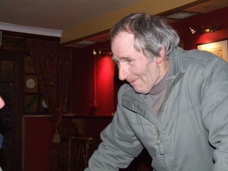 Damien Hulme makes a point