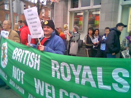 'British Royals Not Welcome...'