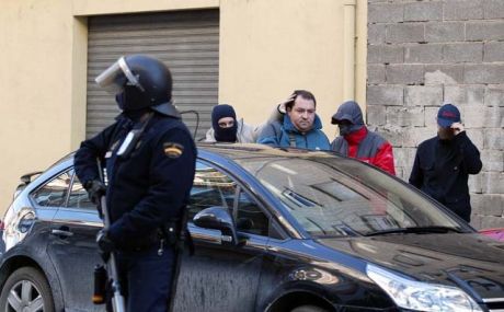 Barrena's arrest by Spanish police