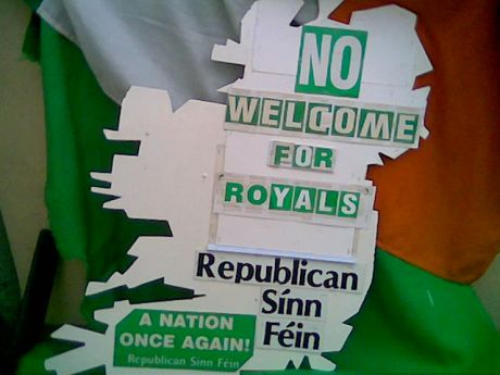 "No Welcome For Royals" : RSF Protest Sat 23/2/08.