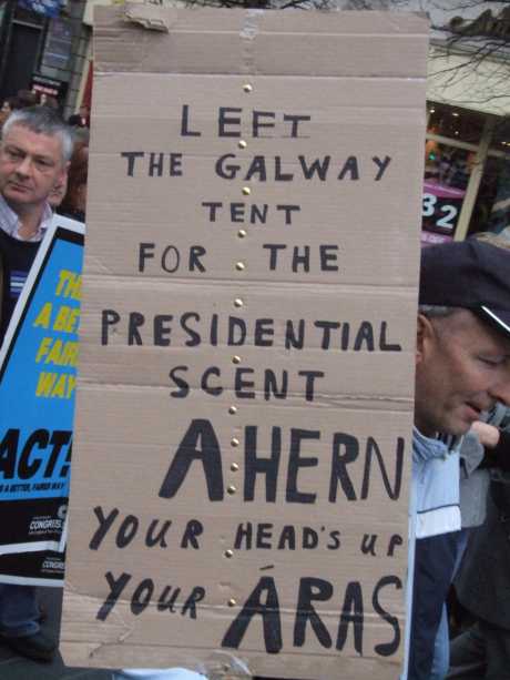 Bertie Ahern - gone but not forgotten!