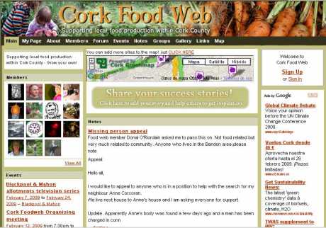 cork food web - seed planted, roots growing, enjoy your fruits