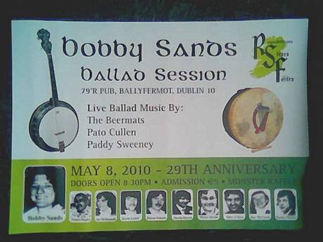 Click on image to see full-sized version Hunger-Strikers commemorative function , Dublin , Sat 8th May 2010.