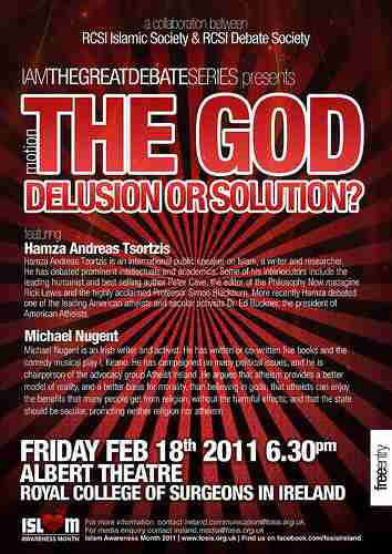 RCSI ISOC Vs RCSI Debate SOC: "The God Delusion or Solution?" Debate