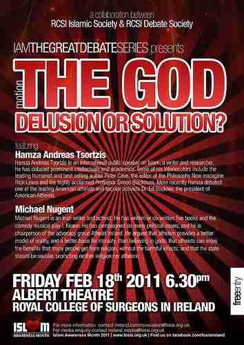 RCSI ISOC Vs RCSI Debate SOC: "The God Delusion or Solution?" Debate