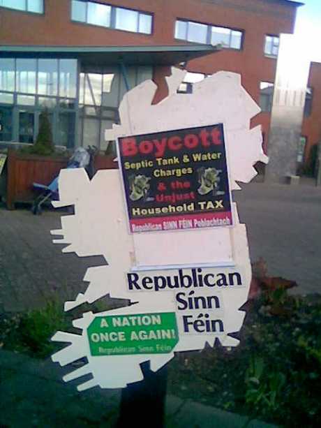 RSF were present in Clondalkin , Dublin, at the anti-household tax protest , Sat 25-2-12.