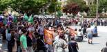 A section of the NZ, Wellington protest. Src wsws.org