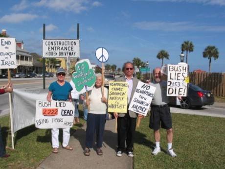 Friends from Florida take a stand