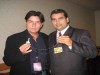 Rodriguez with Chairle Sheen