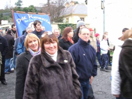 The Thompson gang - my heroes - their mother Kathleen, an organiser and activist, was murdered by the British Army at their Creggan home.