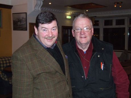 Leonard Hatrick and Archbishop Michael Desmond Hynes (facilitator)