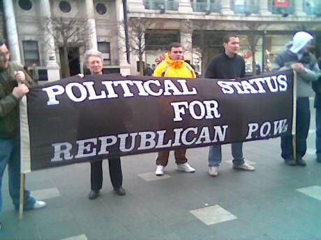 'Political Status For Republican POW's! '