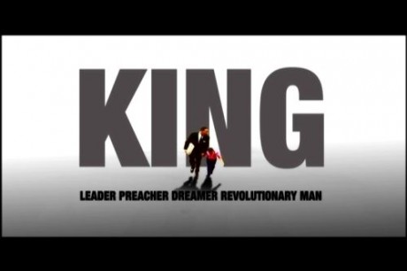KING- Leader Preacher Dreamer Revolutionary Man
