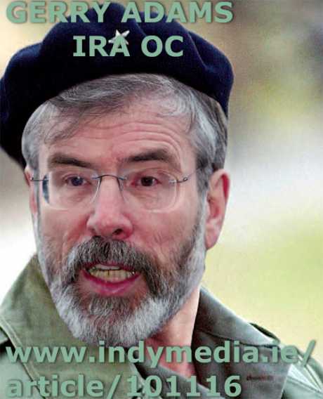 Gerry Adams IRA OC